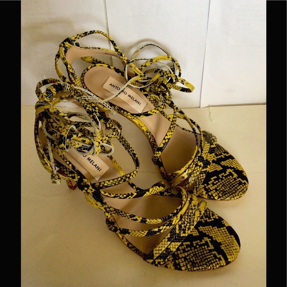SALE OFR 🆕ANTONIO MELANI VAYLYN SNAKE(Sz7.5&8) - Picture 7 of 16